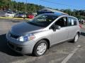 2010 Magnetic Gray Metallic Nissan Versa 1.8 S Hatchback  photo #4