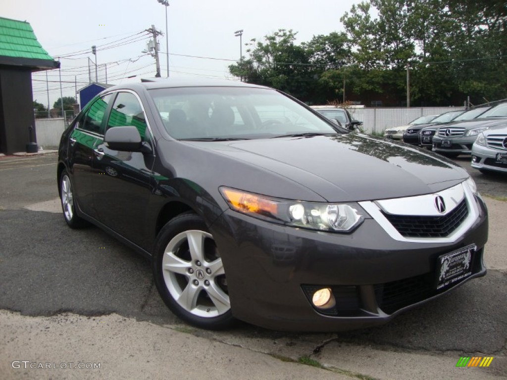 Polished Metal Metallic 2009 Acura TSX Sedan Exterior Photo #52901847