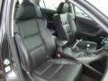 Ebony 2009 Acura TSX Sedan Interior Color