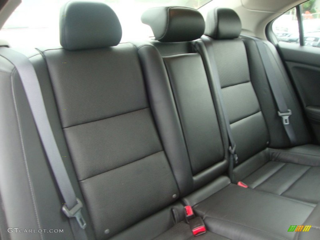Ebony Interior 2009 Acura TSX Sedan Photo #52901997