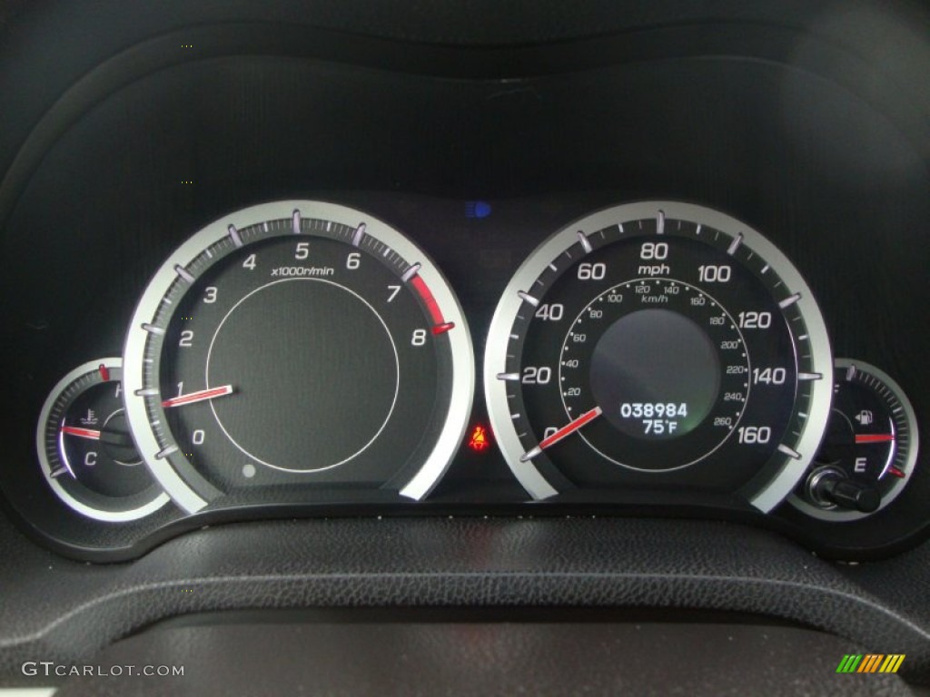 2009 Acura TSX Sedan Gauges Photo #52902300