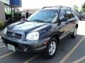 2004 Moonlit Blue Hyundai Santa Fe   photo #1