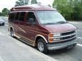 Front 3/4 View of 1998 Chevy Van G10 Passenger Conversion