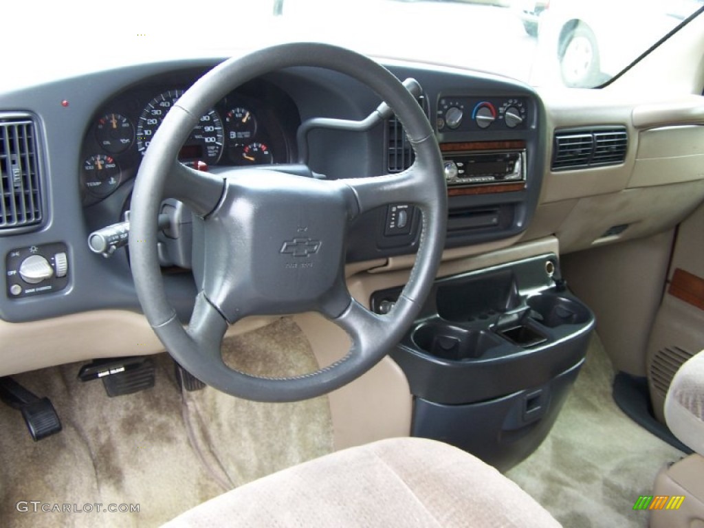 1998 Chevrolet Chevy Van G10 Passenger Conversion Neutral Dashboard Photo #52903299