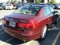 2009 Dark Cherry Red Hyundai Sonata Limited V6  photo #2