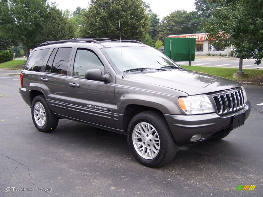 2003 Grand Cherokee Limited - Graphite Metallic / Taupe photo #7