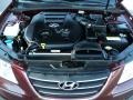 2009 Dark Cherry Red Hyundai Sonata Limited V6  photo #15