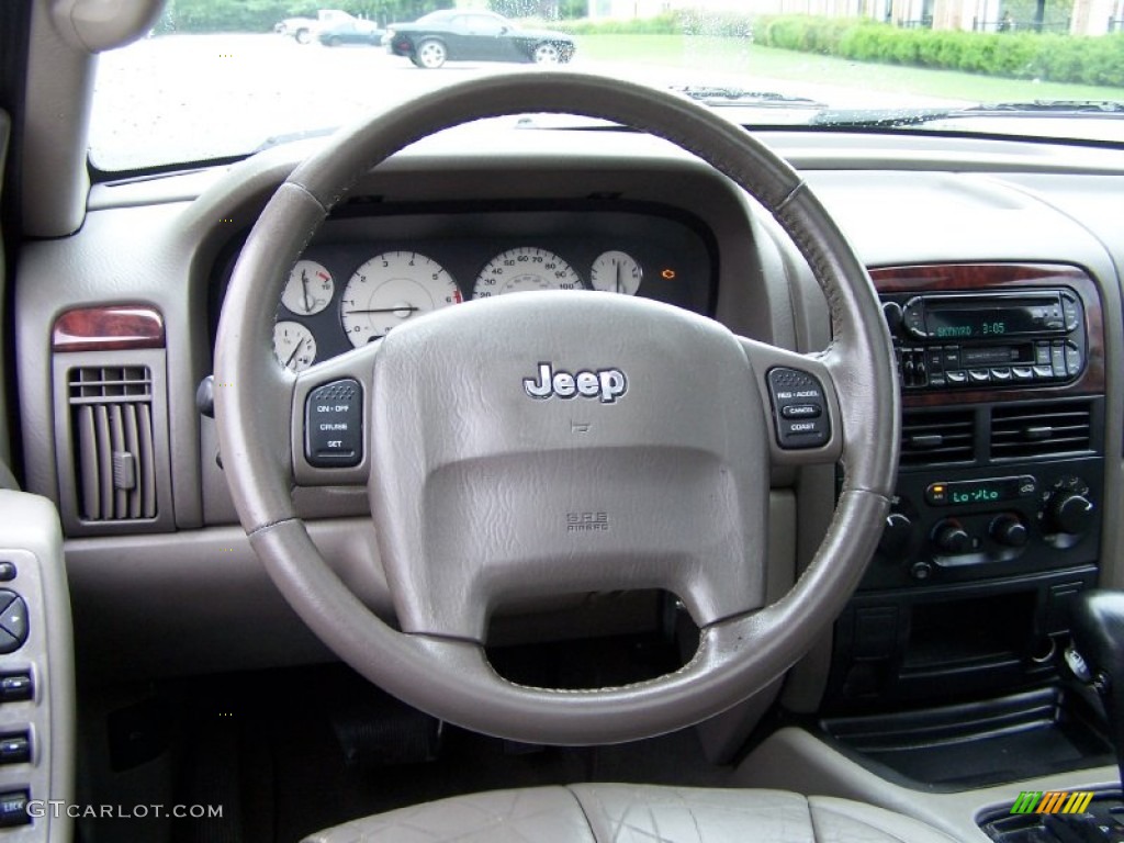 2003 Grand Cherokee Limited - Graphite Metallic / Taupe photo #11