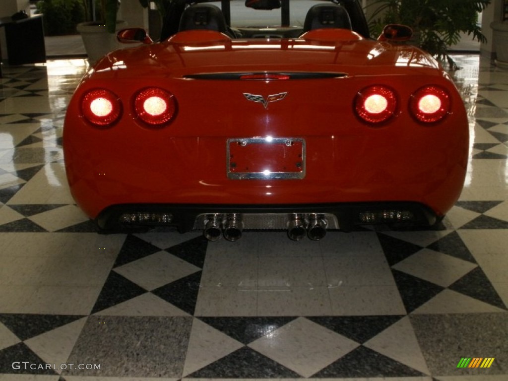 2006 Corvette Convertible - Victory Red / Ebony Black photo #4