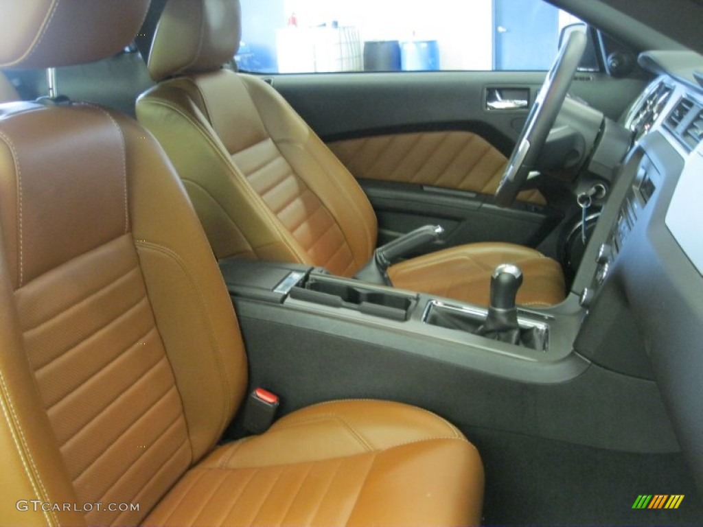 Saddle Interior 2010 Ford Mustang GT Coupe Photo #52904994