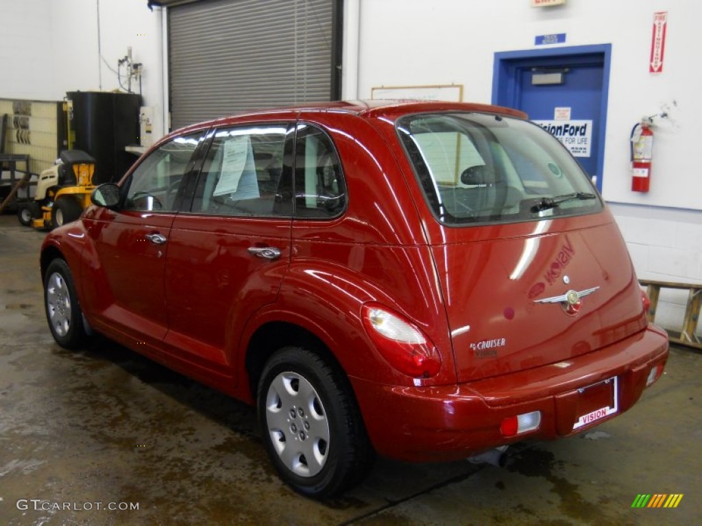 2007 PT Cruiser  - Inferno Red Crystal Pearl / Pastel Slate Gray photo #14