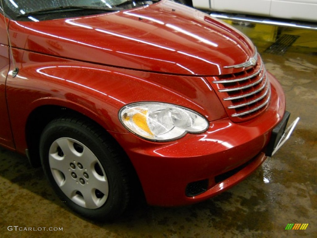 2007 PT Cruiser  - Inferno Red Crystal Pearl / Pastel Slate Gray photo #16