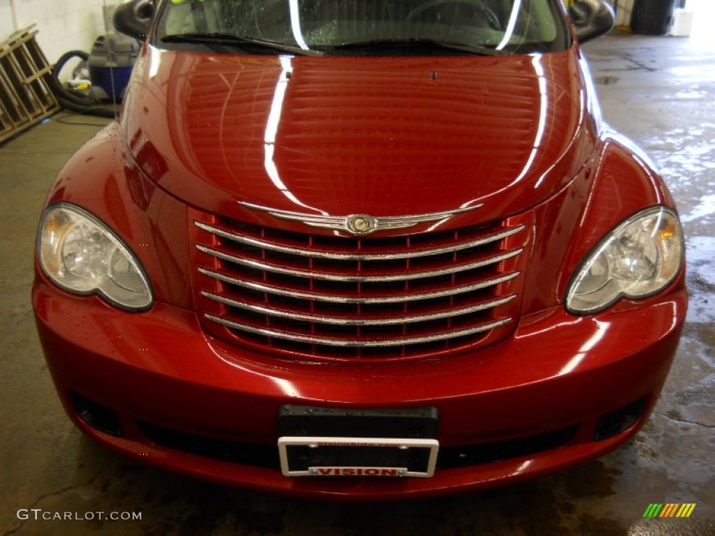 2007 PT Cruiser  - Inferno Red Crystal Pearl / Pastel Slate Gray photo #17