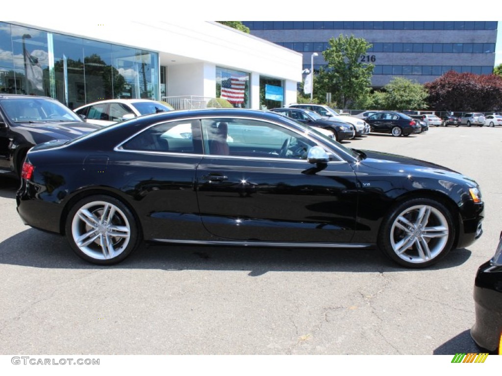 Brilliant Black 2010 Audi S5 4.2 FSI quattro Coupe Exterior Photo #52905552