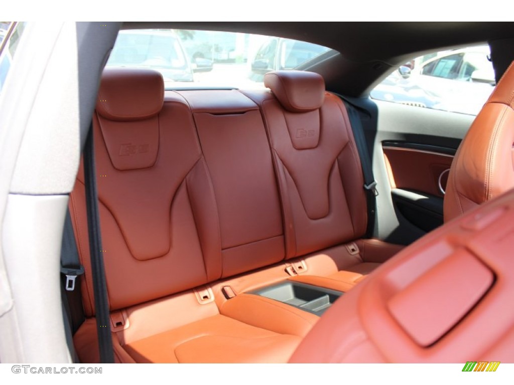 Tuscan Brown Silk Nappa Leather Interior 2010 Audi S5 4.2 FSI quattro Coupe Photo #52905846