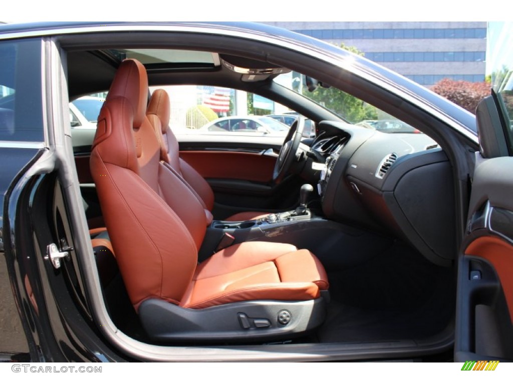 Tuscan Brown Silk Nappa Leather Interior 2010 Audi S5 4.2 FSI quattro Coupe Photo #52905858