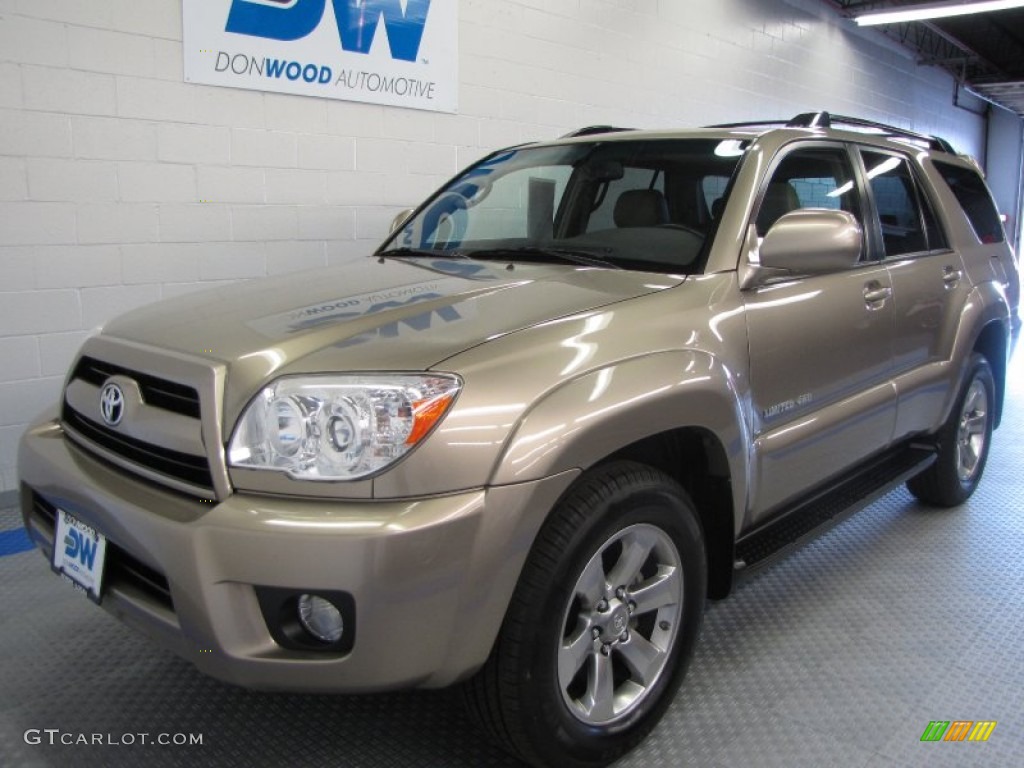 2007 4Runner Limited 4x4 - Driftwood Pearl / Taupe photo #2