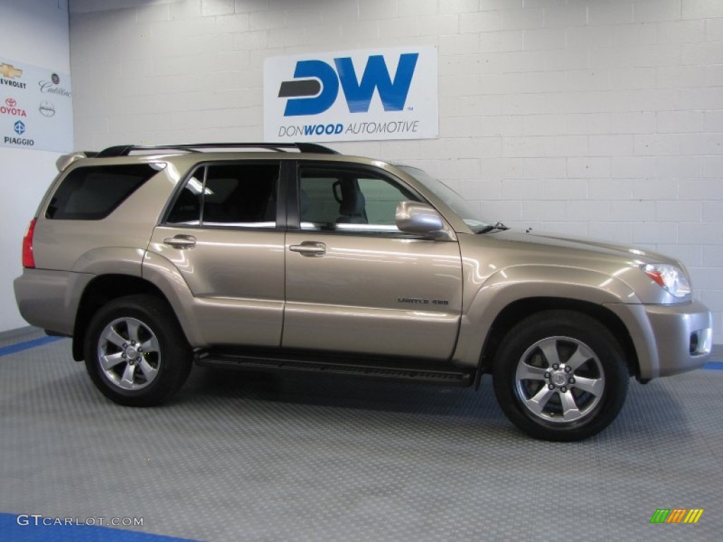 2007 4Runner Limited 4x4 - Driftwood Pearl / Taupe photo #5