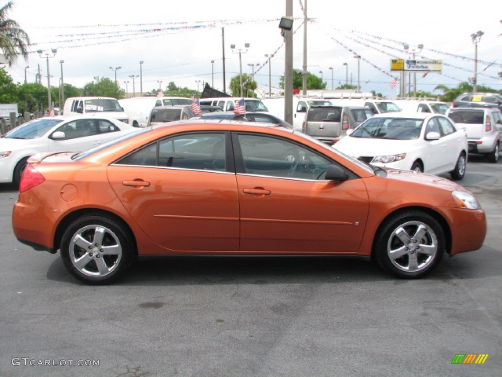 2006 G6 GT Sedan - Fusion Orange Metallic / Ebony photo #10