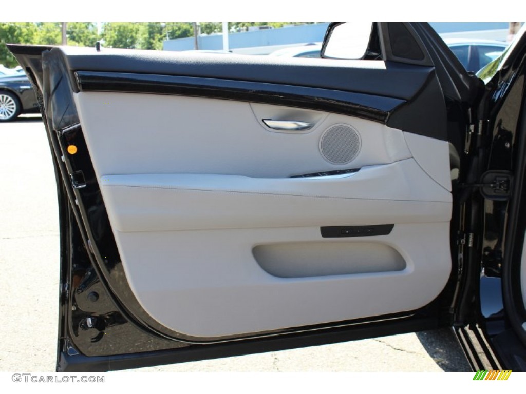 2011 BMW 5 Series 550i Gran Turismo Everest Gray Door Panel Photo #52908558