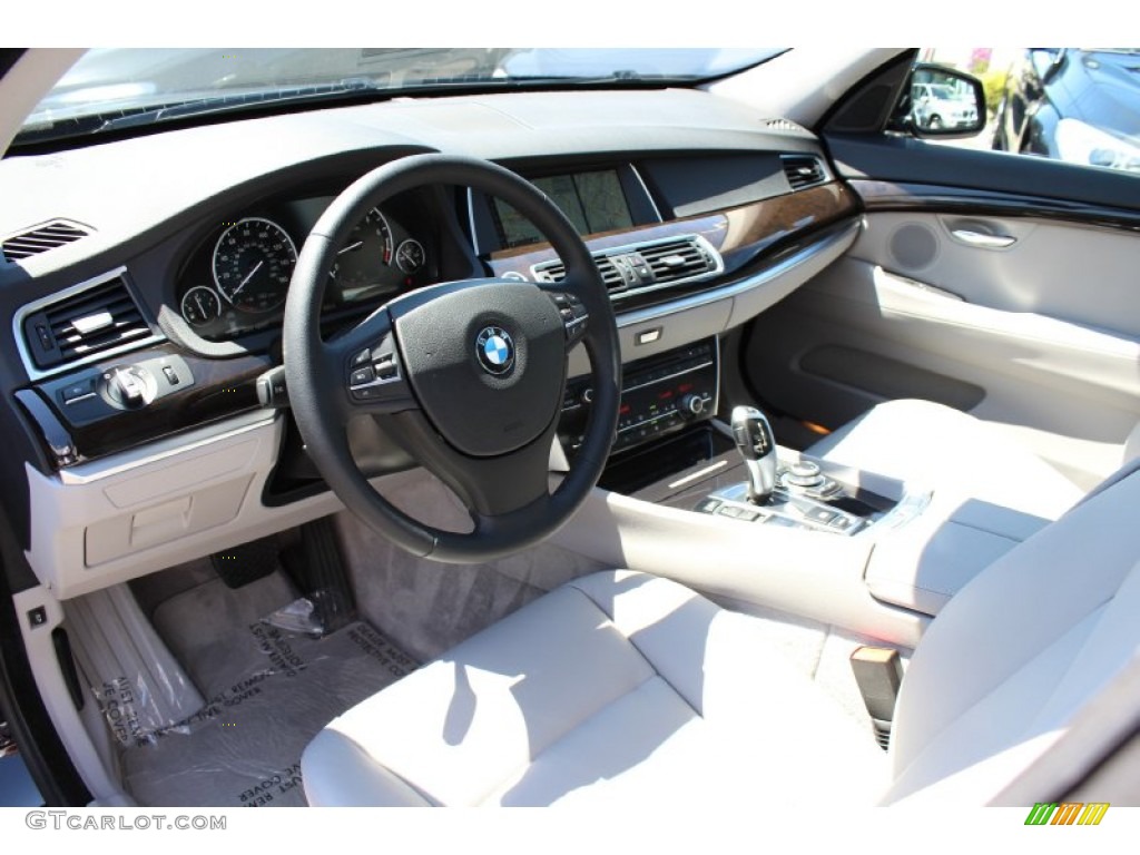 Everest Gray Interior 2011 BMW 5 Series 550i Gran Turismo Photo #52908564
