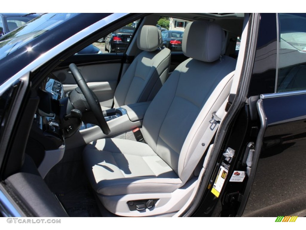 Everest Gray Interior 2011 BMW 5 Series 550i Gran Turismo Photo #52908594