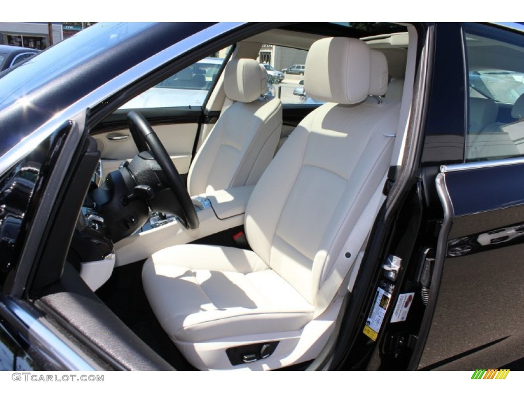 Ivory White/Black Interior 2011 BMW 5 Series 535i Gran Turismo Photo #52909032