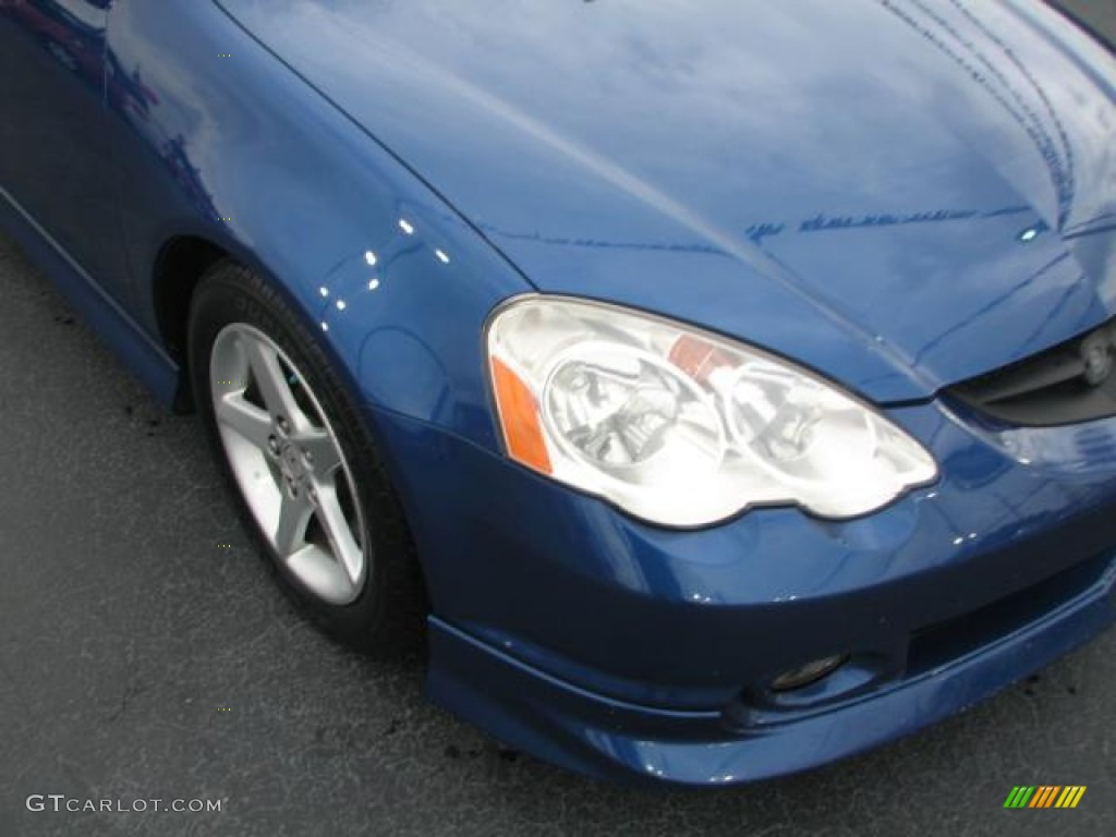 2002 RSX Type S Sports Coupe - Eternal Blue Pearl / Ebony Black photo #2