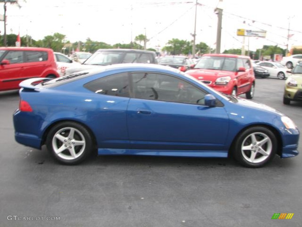 2002 RSX Type S Sports Coupe - Eternal Blue Pearl / Ebony Black photo #10