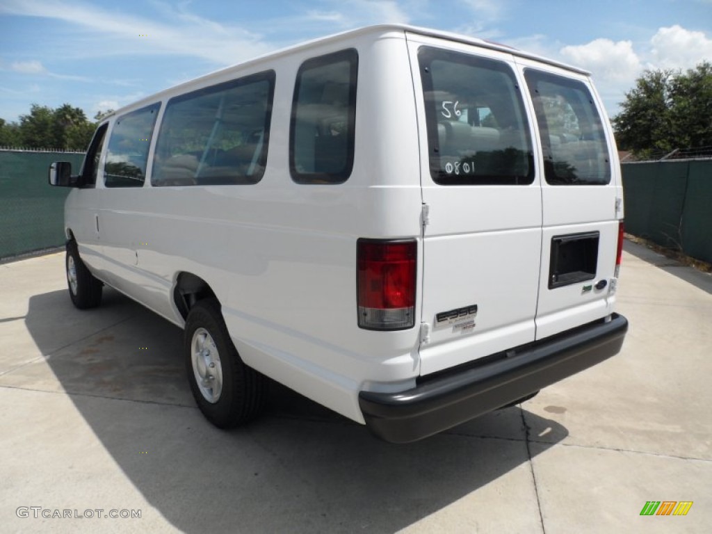 Oxford White 2011 Ford E Series Van E350 XL Extended Passenger Exterior Photo #52909536