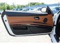 Saddle Brown Dakota Leather Door Panel Photo for 2011 BMW 3 Series #52909898