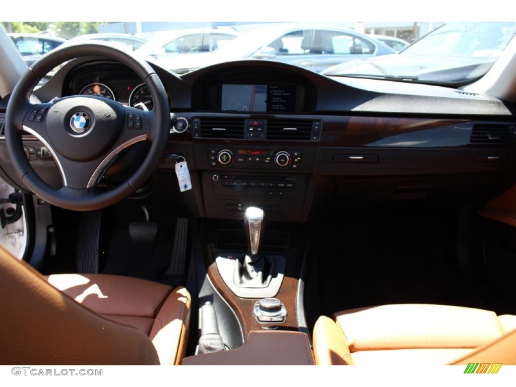 2011 3 Series 335i Coupe - Alpine White / Saddle Brown Dakota Leather photo #13