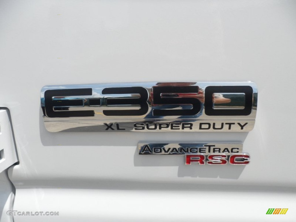 2011 Ford E Series Van E350 XL Extended Passenger Marks and Logos Photo #52910199
