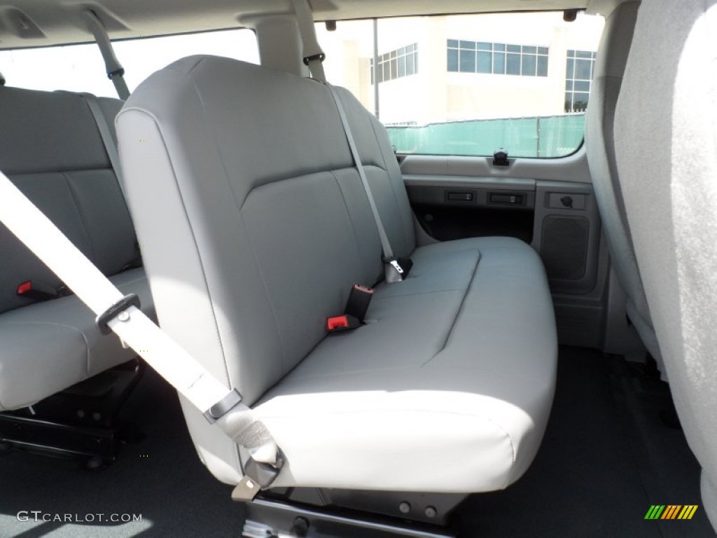 Medium Flint Interior 2011 Ford E Series Van E350 XL Extended Passenger Photo #52910289