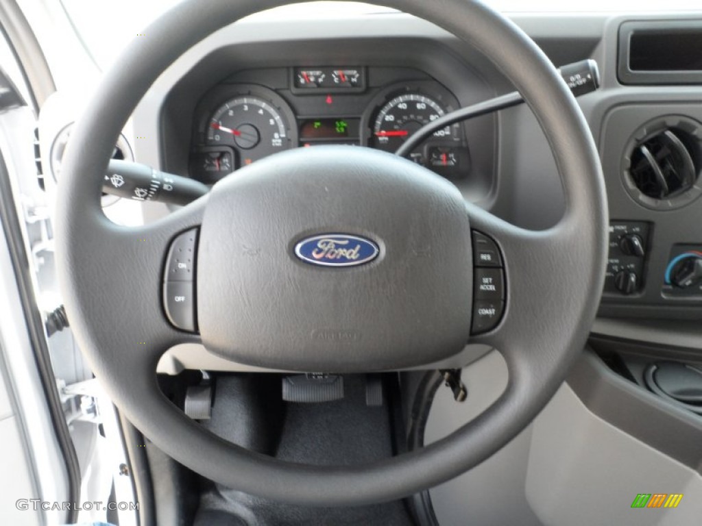2011 Ford E Series Van E350 XL Extended Passenger Steering Wheel Photos
