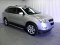 Silver Ice Metallic 2012 Chevrolet Traverse LT Exterior