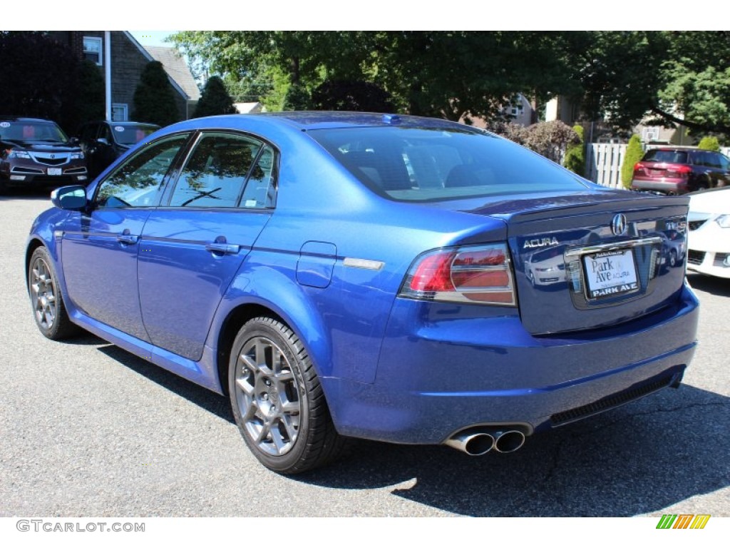 2008 TL 3.5 Type-S - Kinetic Blue Pearl / Ebony/Silver photo #5