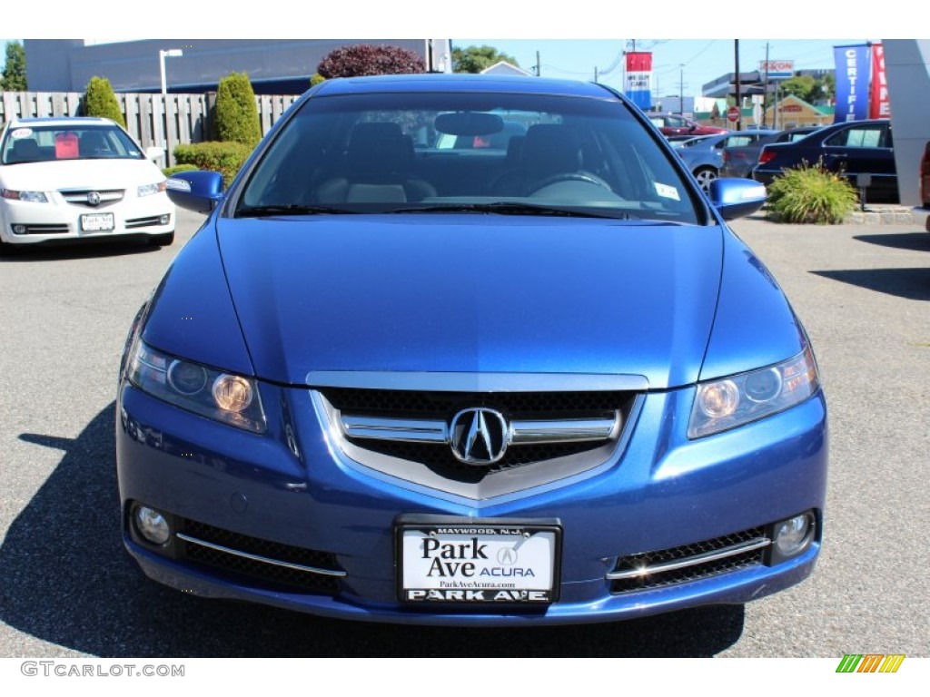 2008 TL 3.5 Type-S - Kinetic Blue Pearl / Ebony/Silver photo #8