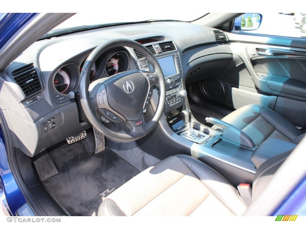 2008 TL 3.5 Type-S - Kinetic Blue Pearl / Ebony/Silver photo #10