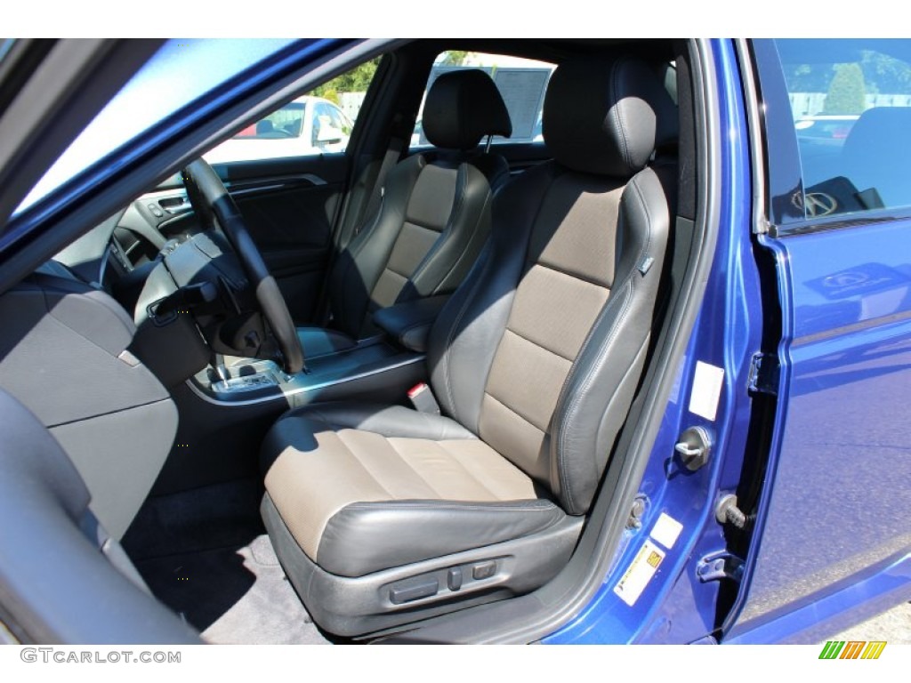 2008 TL 3.5 Type-S - Kinetic Blue Pearl / Ebony/Silver photo #12