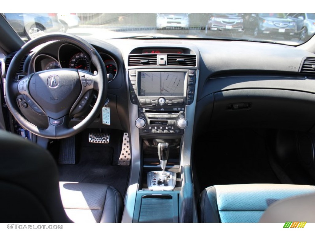 2008 TL 3.5 Type-S - Kinetic Blue Pearl / Ebony/Silver photo #13