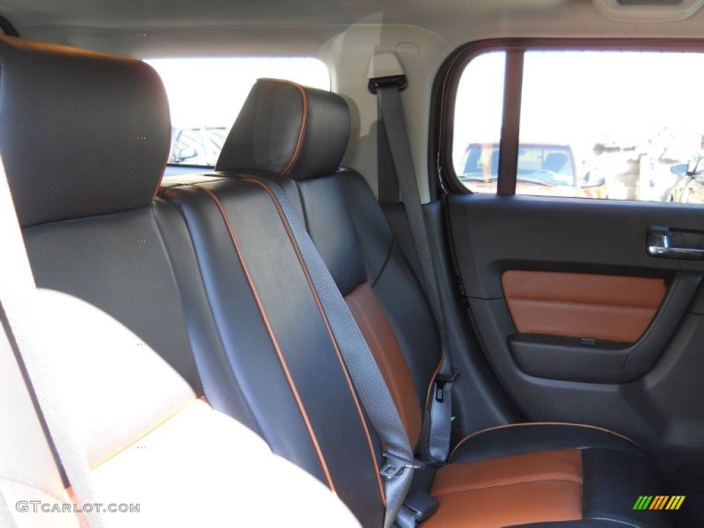 Ebony/Morocco Brown Interior 2009 Hummer H3 Standard H3 Model Photo #52911837