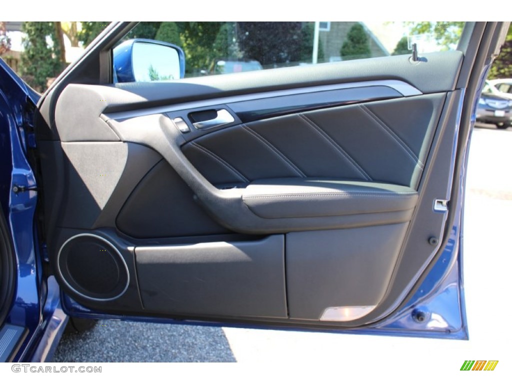 2008 TL 3.5 Type-S - Kinetic Blue Pearl / Ebony/Silver photo #25
