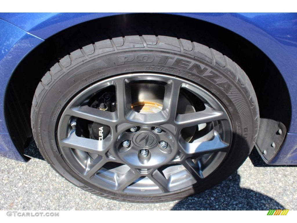 2008 TL 3.5 Type-S - Kinetic Blue Pearl / Ebony/Silver photo #29