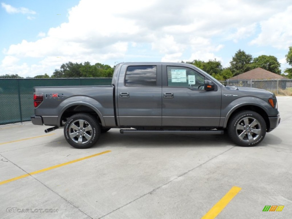 2011 F150 FX2 SuperCrew - Sterling Grey Metallic / Black photo #2
