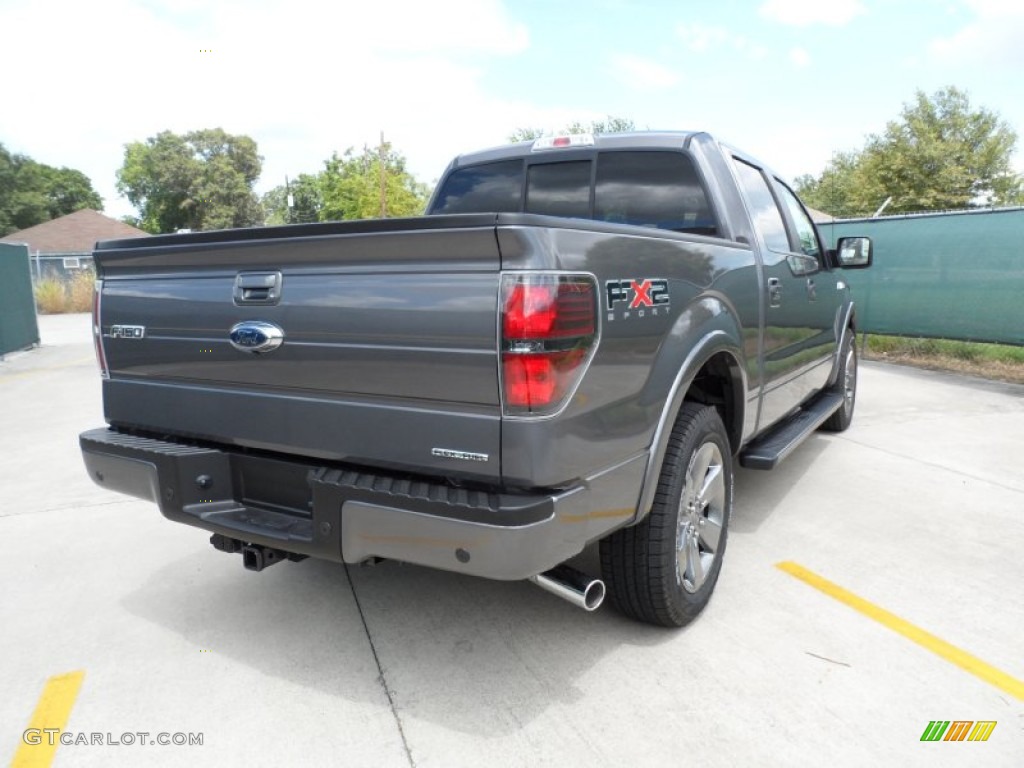 2011 F150 FX2 SuperCrew - Sterling Grey Metallic / Black photo #3