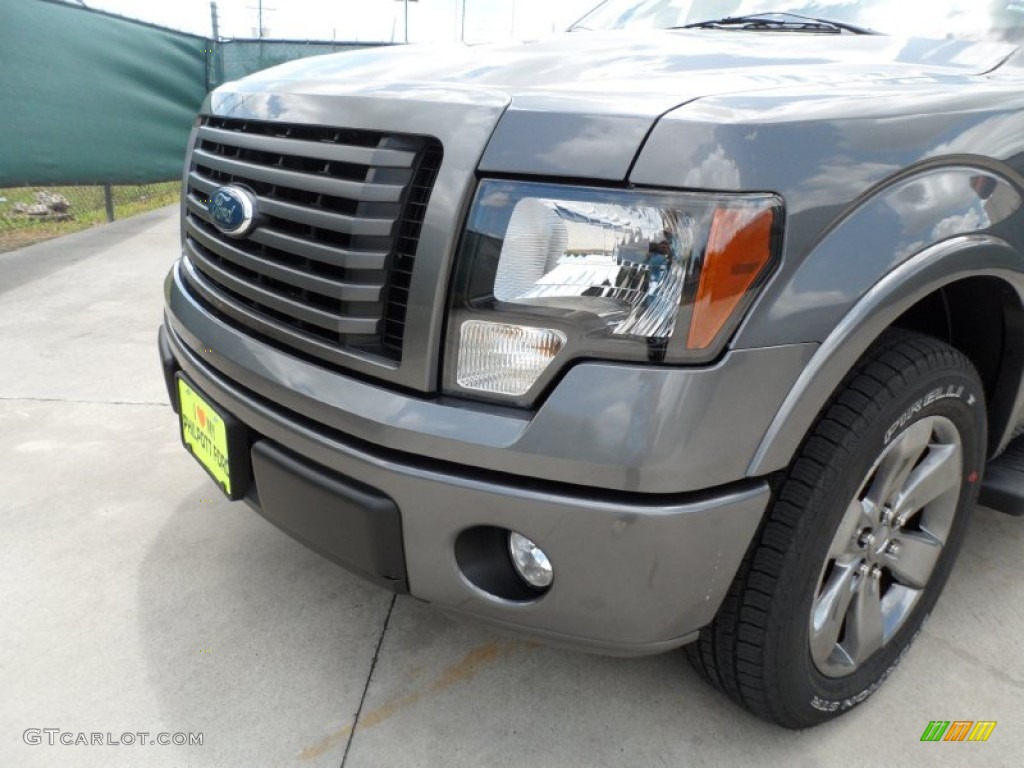 2011 F150 FX2 SuperCrew - Sterling Grey Metallic / Black photo #10