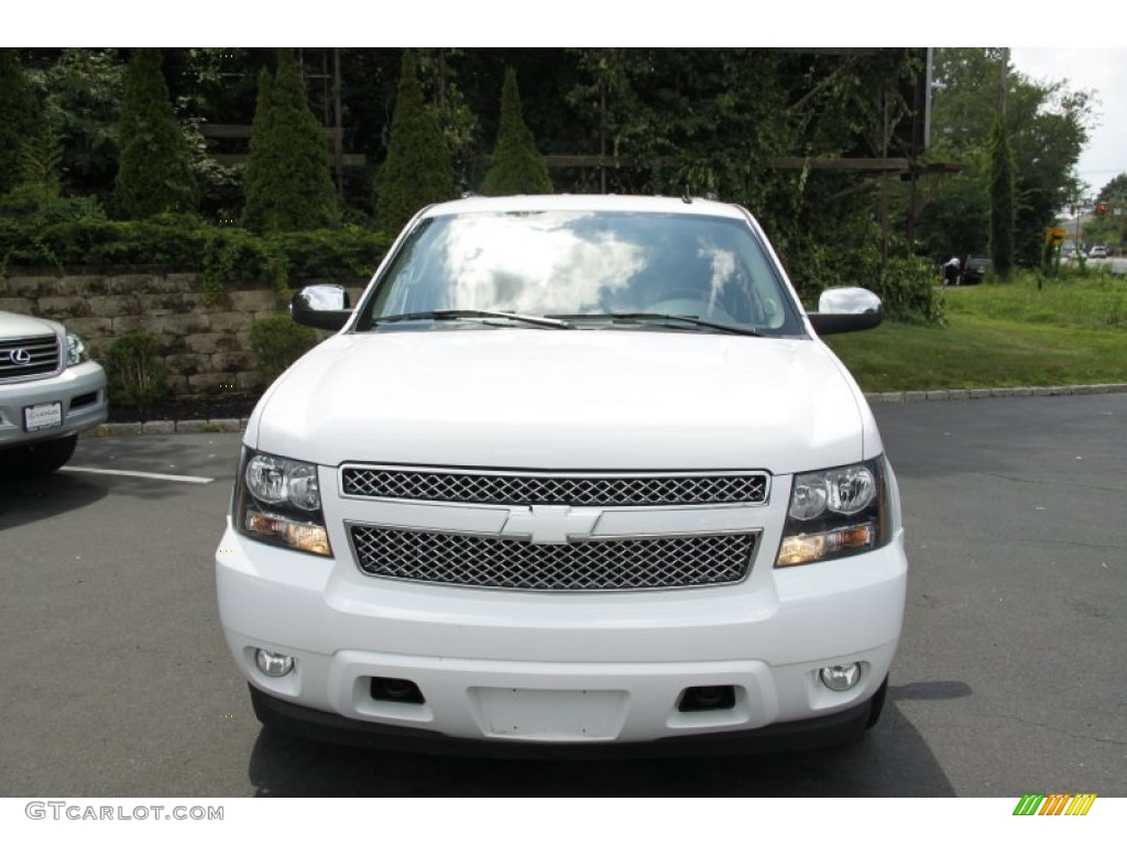 2007 Tahoe LTZ 4x4 - Summit White / Ebony photo #2