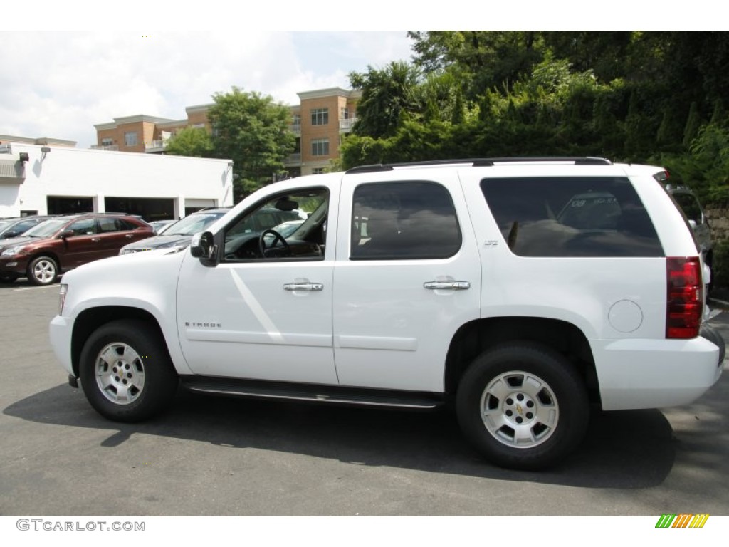 Summit White 2007 Chevrolet Tahoe LTZ 4x4 Exterior Photo #52913940