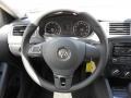 Titan Black Steering Wheel Photo for 2012 Volkswagen Jetta #52914895